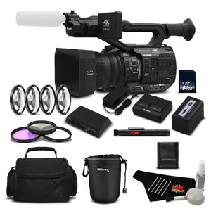 Panasonic AG-UX90 4K/HD Professional Camcorder Professional Bundle - International Model