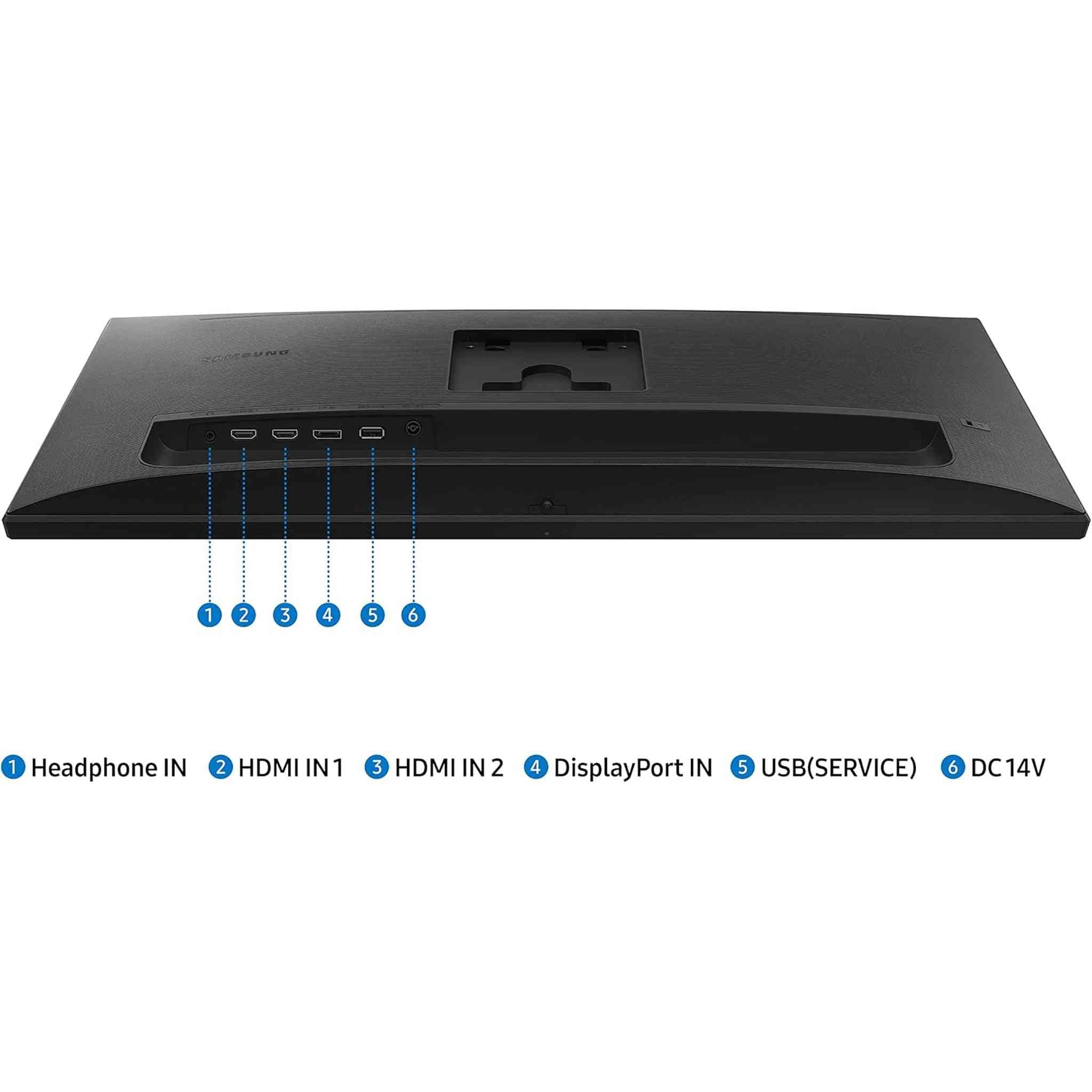 SAMSUNG S61B Series 27-Inch QHD Computer Monitor LS27B610EQNXZA Black Samsung