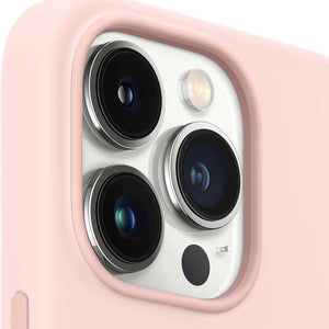 Apple iPhone 13 Pro Silicone Case with MagSafe - Chalk Pink - Used Apple