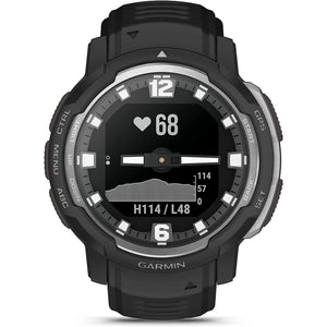 Garmin Instinct Crossover Smartwatch Black with Standard Accessories Garmin