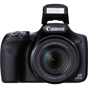Canon PowerShot SX530 HS Digital Camera 50X Optical Zoom Bundle with 64GB Memory Card Canon
