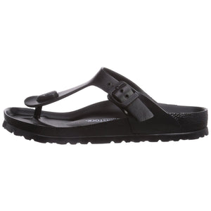 Birkenstock Essentials Unisex Gizeh EVA Sandals, 39 R EU, Black, 8-8.5 Women/6-6.5 Men Birkenstock
