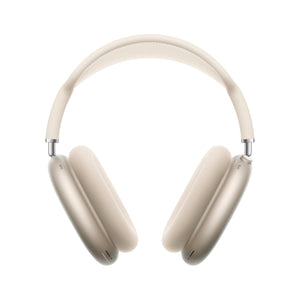 Apple AirPods Max Wireless Over-Ear Headphones, Pro-Level Active Noise Cancellation, Transparency Mode, Personalized Spatial Audio, USB-C Charging, Bluetooth Headphones for iPhone - Starlight Apple