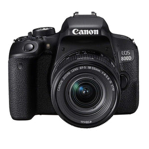 Canon EOS 800D Digital SLR with 18-55 is STM Lens Black Refurbished - Used Canon
