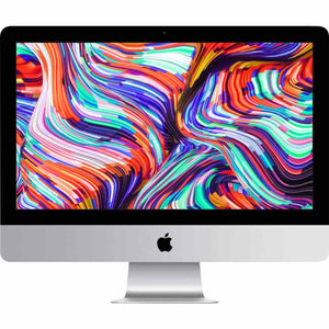 2017 Apple iMac with 2.3GHz Intel Core i5 21.5-inch, 8GB RAM, 256GB SSD Storage QWERTY English Silver Renewed - Reconditioned Apple