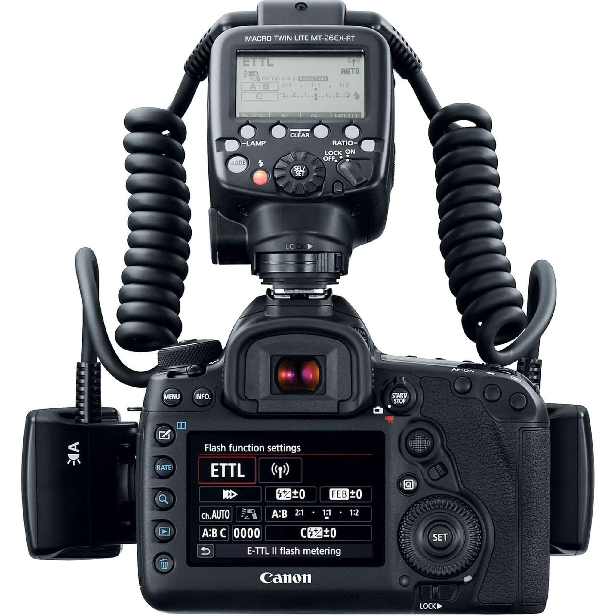 Canon MT-26EX-RT Macro Twin Lite 2398C002 Bundle with 32GB SDHC Memory Card Canon