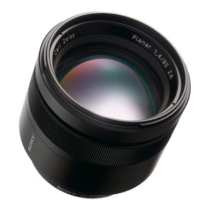 Sony SAL-85F14Z 85mm f1.4 Carl Zeiss Planar T Coated Telephoto Lens for Sony Alpha Digital SLR Camera - Used Sony