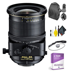 NIKON 24MM F/3.5D ED PC-E Manual Focus Lens + Deluxe Lens Cleaning Kit Nikon