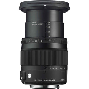 Sigma 17-70mm F2.8-4 Contemporary DC Macro OS HSM Lens for Canon - Used SIGMA