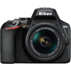 Nikon D3500 W/ AF-P DX NIKKOR 18-55mm f/3.5-5.6G VR Black - Reconditioned Nikon