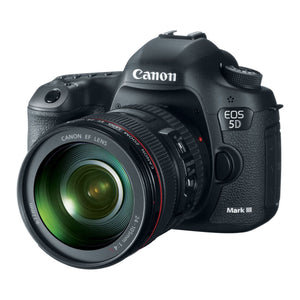 Canon EOS 5D Mark III 22.3 MP Full Frame CMOS Digital SLR Camera with EF 24-105mm f/4 L IS USM Lens Canon