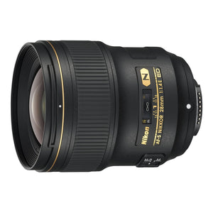 Nikon AF-S NIKKOR 28mm f/1.4E ED f/1.4-16 Fixed Zoom Camera Lens, Black - Used Nikon