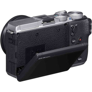 Canon EOS M6 Mark II Silver +Ef-M 15-45mm F/3.5-6.3 is STM Lens International Model Canon