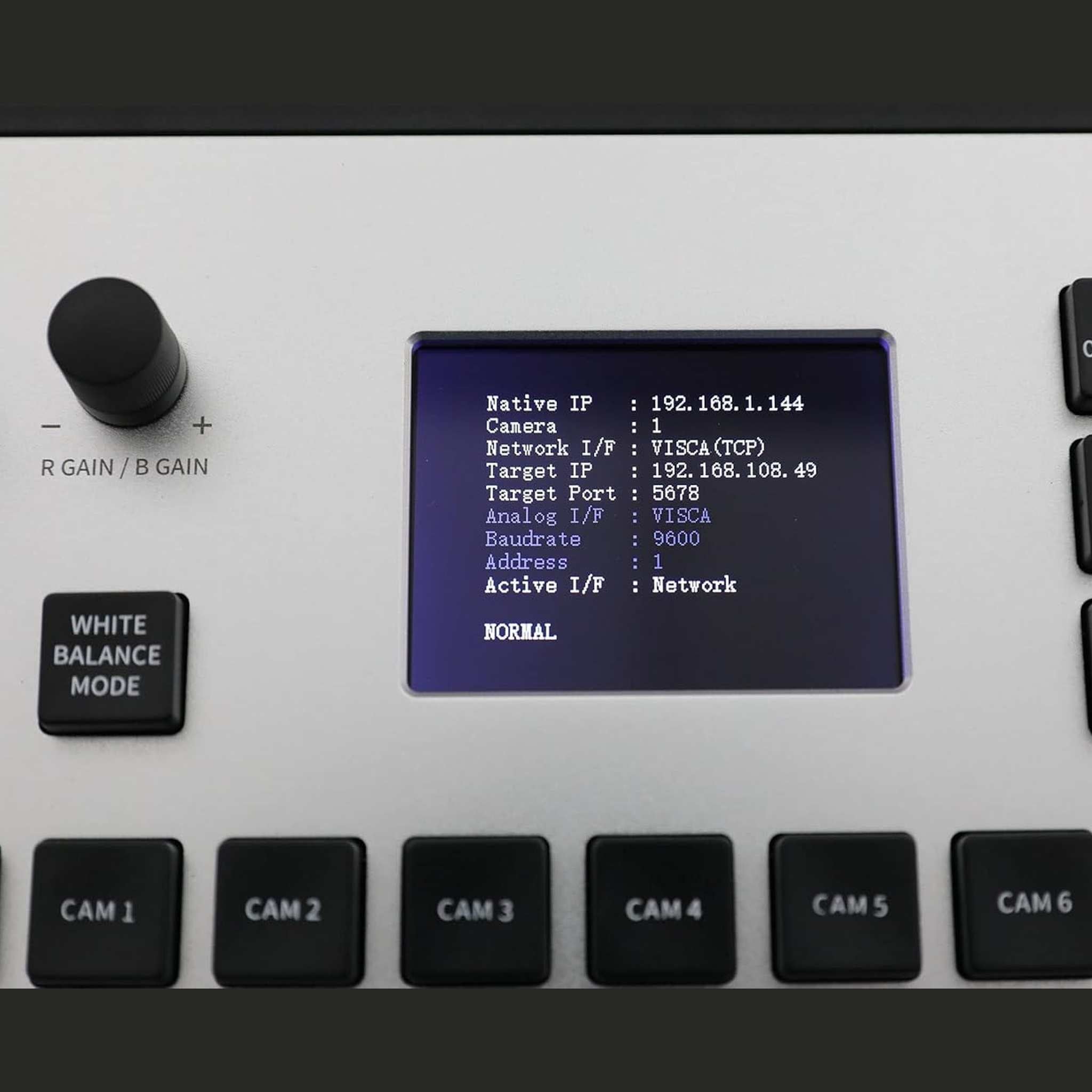 PTZOptics 4th Generation IP/Serial Joystick Controller for PTZ Cameras PTZOptics