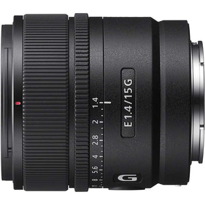 Sony E 15mm F1.4 G APS-C Large-Aperture Wide-Angle G Lens Sony