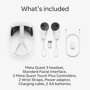 Meta Quest 3 512GB - Breakthrough Mixed Reality VR Headset
