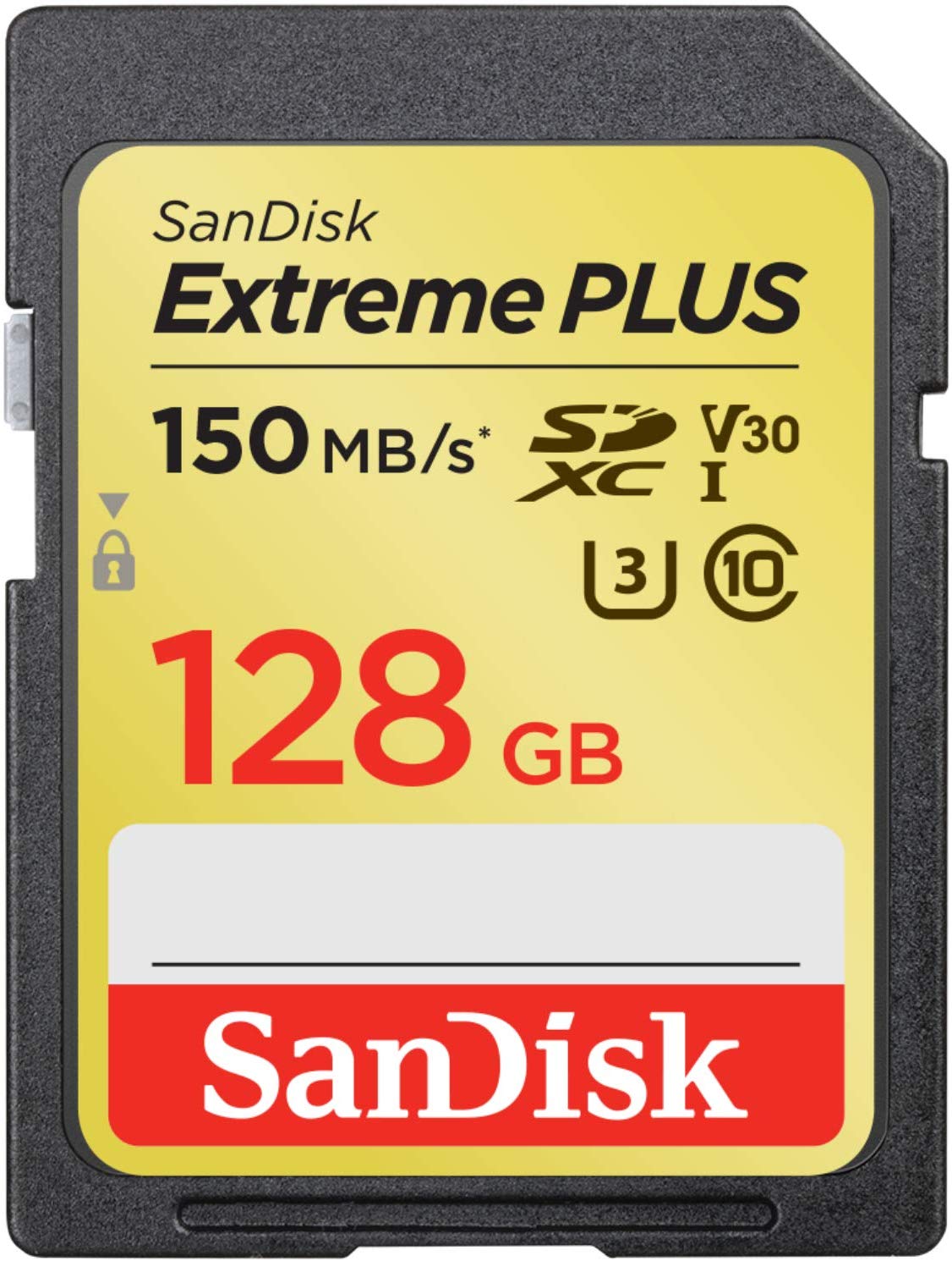 SanDisk Extreme Plus SDXC UHS-I Card, 128GB, SDSDXW5-128G-ANCIN