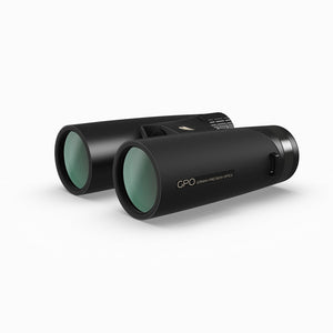 GPO German Precision Optics Passion ED 8x42mm Binoculars, Lightweight Binocular for Hunting, Wildlife Observation or Sports, Tripod Compatible, Charcoal Black Magnesium Micro-Bridge & Body B340 GPO
