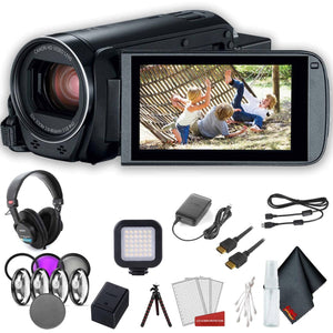 Canon VIXIA HF R800 Camcorder Black Advanced Accessory Bundle - Used Canon