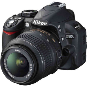 Nikon D3100 DSLR Camera with 18-55mm f/3.5-5.6 Auto Focus-S Nikkor Zoom Lens Nikon