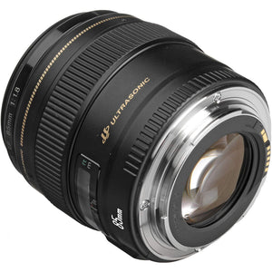 Canon EF 85mm f/1.8 USM Telephoto Lens-International Model Canon