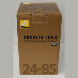 Nikon AF-S NIKKOR 24-85mm f/3.5-4.5G ED VR AFSVR24-85G - Used Nikon