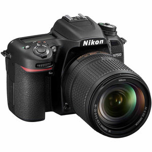 Nikon D7500 20.9MP DSLR Camera with AF-S DX NIKKOR 18-140mm f/3.5-5.6G ED VR Lens, Black - Used Nikon