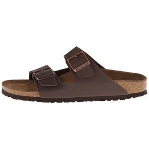 Birkenstock Arizona, Dark Brown Birko-Flor, Women's 6-6.5 Regular Birkenstock