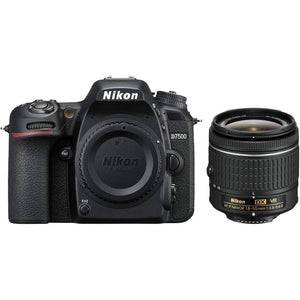 Nikon D7500 20.9MP DX-Format DSLR Digital Camera with 18-55mm Lens - Renewed - Reconditioned Nikon