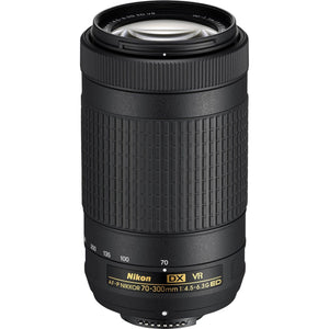 Nikon 70-300mm f/4.5-6.3G VR DX AF-P ED Zoom-NIKKOR Lens - Renewed - Reconditioned Nikon