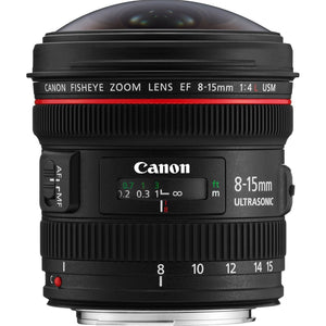 Canon EF 8-15mm f/4L Fisheye USM - Used Canon