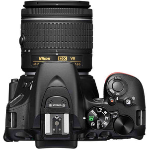 Nikon D5600 24.2MP DX-Format DSLR Digital Camera Dual Zoom Lens Kit - Renewed - Reconditioned Nikon
