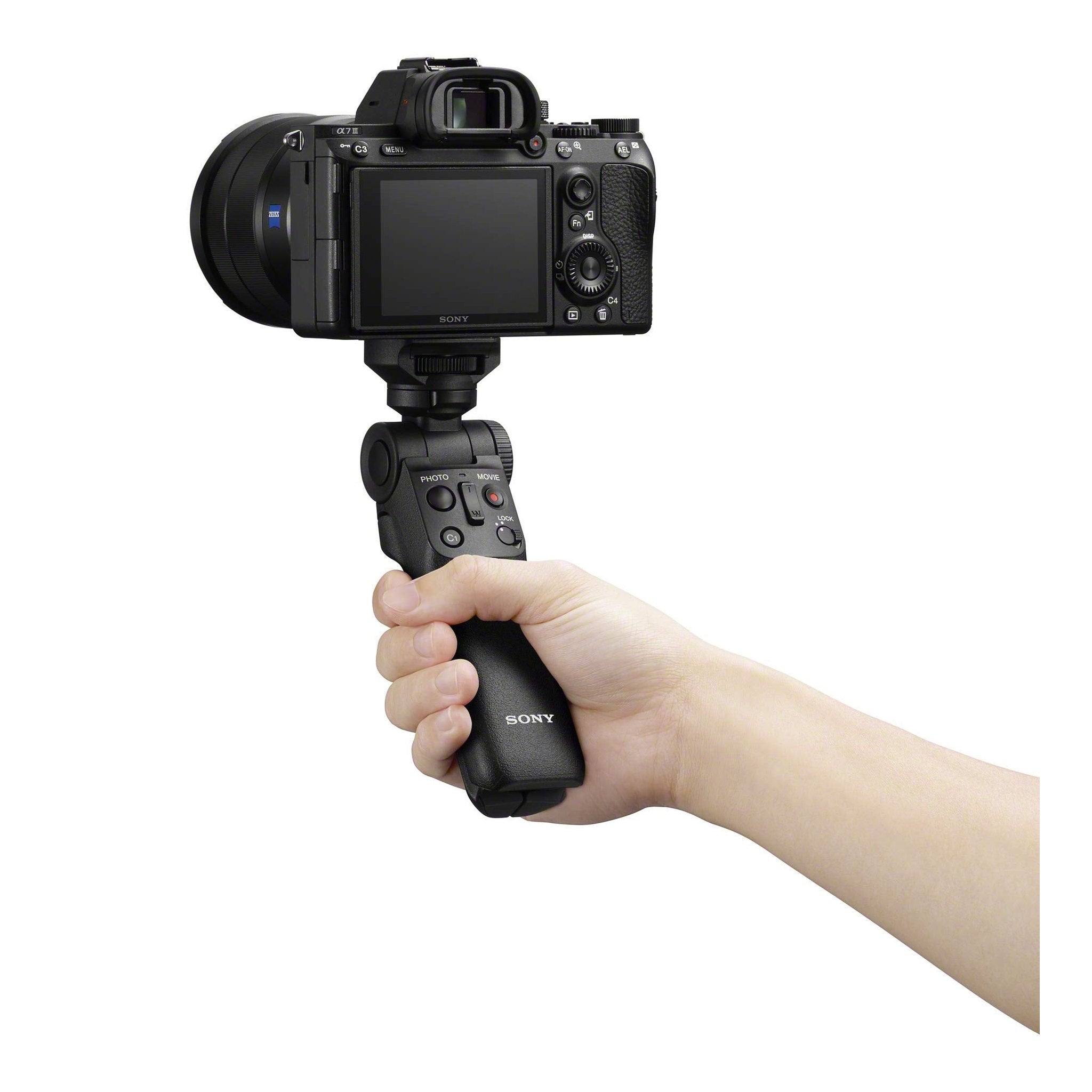 Sony Wireless Bluetooth Shooting Grip and Tripod for still and video, ideal for vlogging GP-VPT2BT Sony