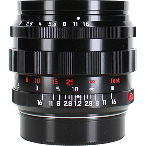 Leica Noctilux-M 50mm f/1.2 ASPH. Lens Glossy Black Leica