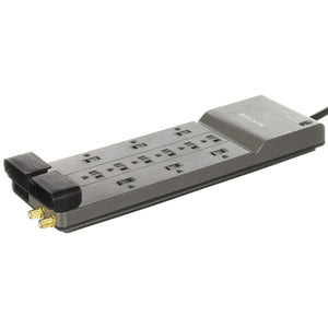 Belkin 12-Outlet Surge Protector with Phone/Coax Protection, 8 ft. Cord Belkin
