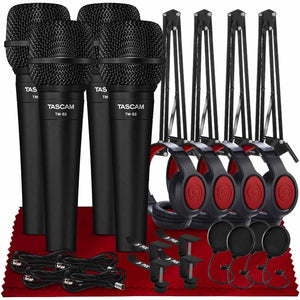 Tascam Dynamic Microphone, Black TM-82 Tascam