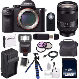Sony Alpha a7R II Mirrorless Digital Camera International Model + Sony FE 24-240mm f/3.5-6.3 OSS Lens + 72mm 3 Piece Innovative Bundle