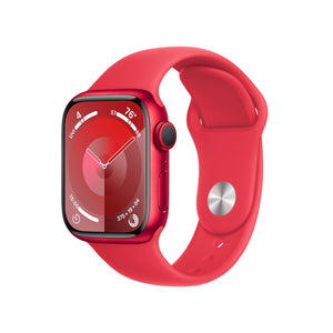 Apple Watch Series 9 GPS 41mm Smartwatch with Product RED Aluminum Case with Product RED Sport Band M/L. Apple