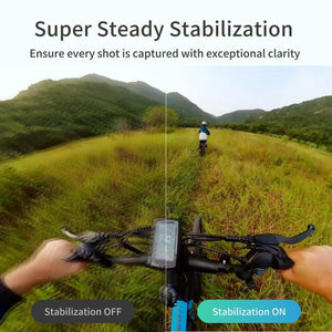 KanDao QooCam 3 360Panoramic Action Camera, 5.7K 62MP Video Camera, Dual 1/1.55" Sensors F1.6 Larger Aperture Vlog Camera, 60fps Flawless Video Camera, Waterproof, Stabilization Outdoor Camera KanDao
