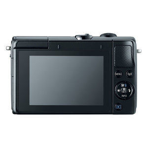 Canon EOS M100 Mirrorless Camera w/ 15-45mm Lens - Wi-Fi, Bluetooth, and NFC Enabled Black - Used