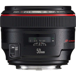 Canon EF 50mm f/1.2 L AF USM Lens - Used Canon