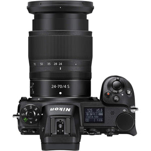 Nikon Z7 45.7MP FX Mirrorless Camera with Z 24-70mm Lens + FTZ Adapter Renewed - Reconditioned Nikon