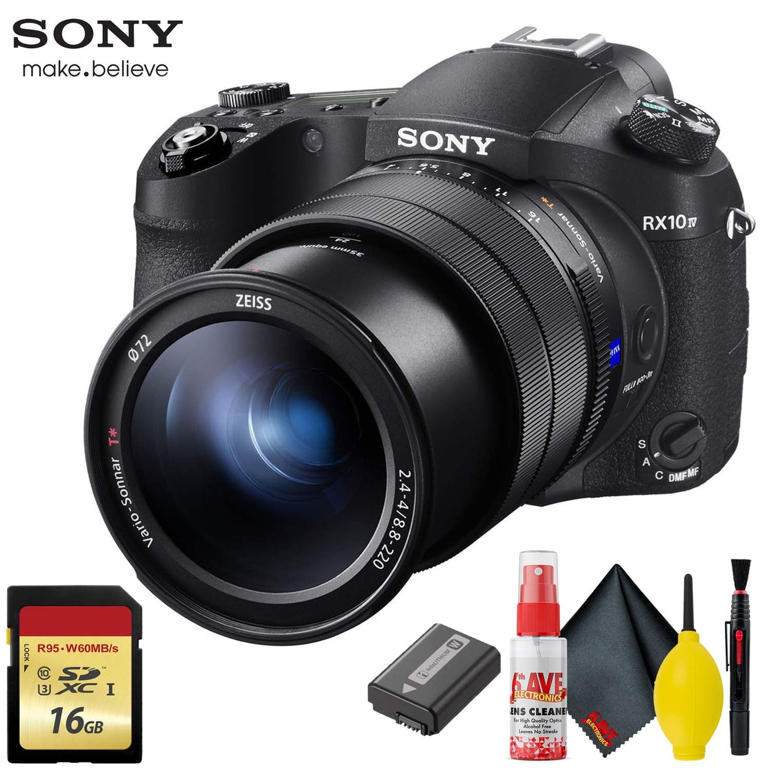 Cyber-Shot DSC-RX10 IV Digital Camera - Value Kit