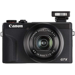 Canon PowerShot Digital Camera G7 X Mark III with Wi-Fi & NFC, LCD Screen and 4K Video - Black - Reconditioned Canon