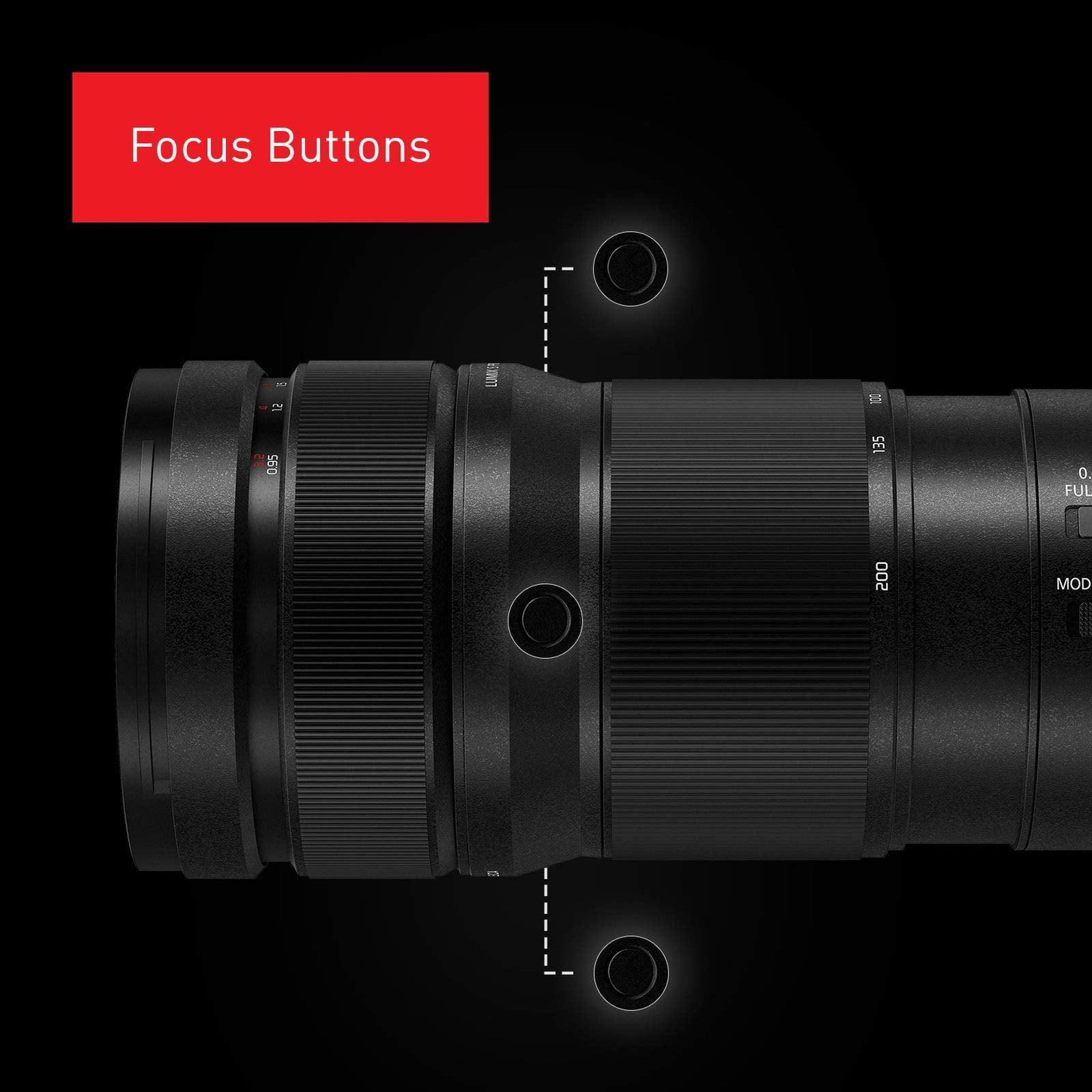 Panasonic LUMIX S PRO 70-200mm F2.8 Telephoto Lens, Full-Frame L Mount, S-E70200 USA