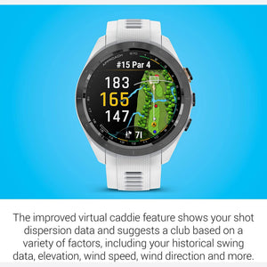 Garmin Approach S70S, White 42mm with Accessories Garmin