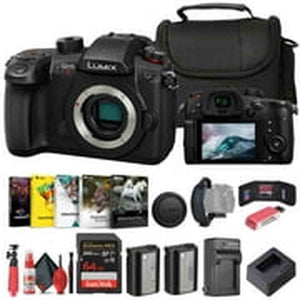Panasonic Lumix GH5 II Mirrorless Camera + Corel Photo Software + Bag + 64GB Card + More Panasonic