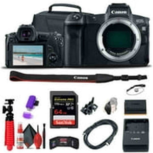 Canon EOS R Mirrorless Digital Camera 3075C002 + 64GB Memory Card + More Canon Intl.