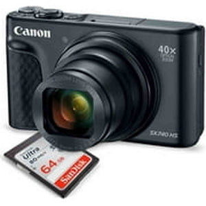 Canon PowerShot SX740 HS Digital Camera Black 64GB Bundle Canon