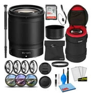 Nikon NIKKOR Z 85mm f/1.8 S Prime Lens 20090 Intl Model Bundle + 64GB SD Card